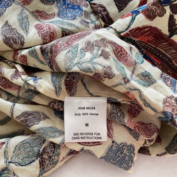 House Of Harlow Dress Sz M Tan Maxi Fall Tiered Prairie CottageCore Easter EUC - Picture 9 of 10